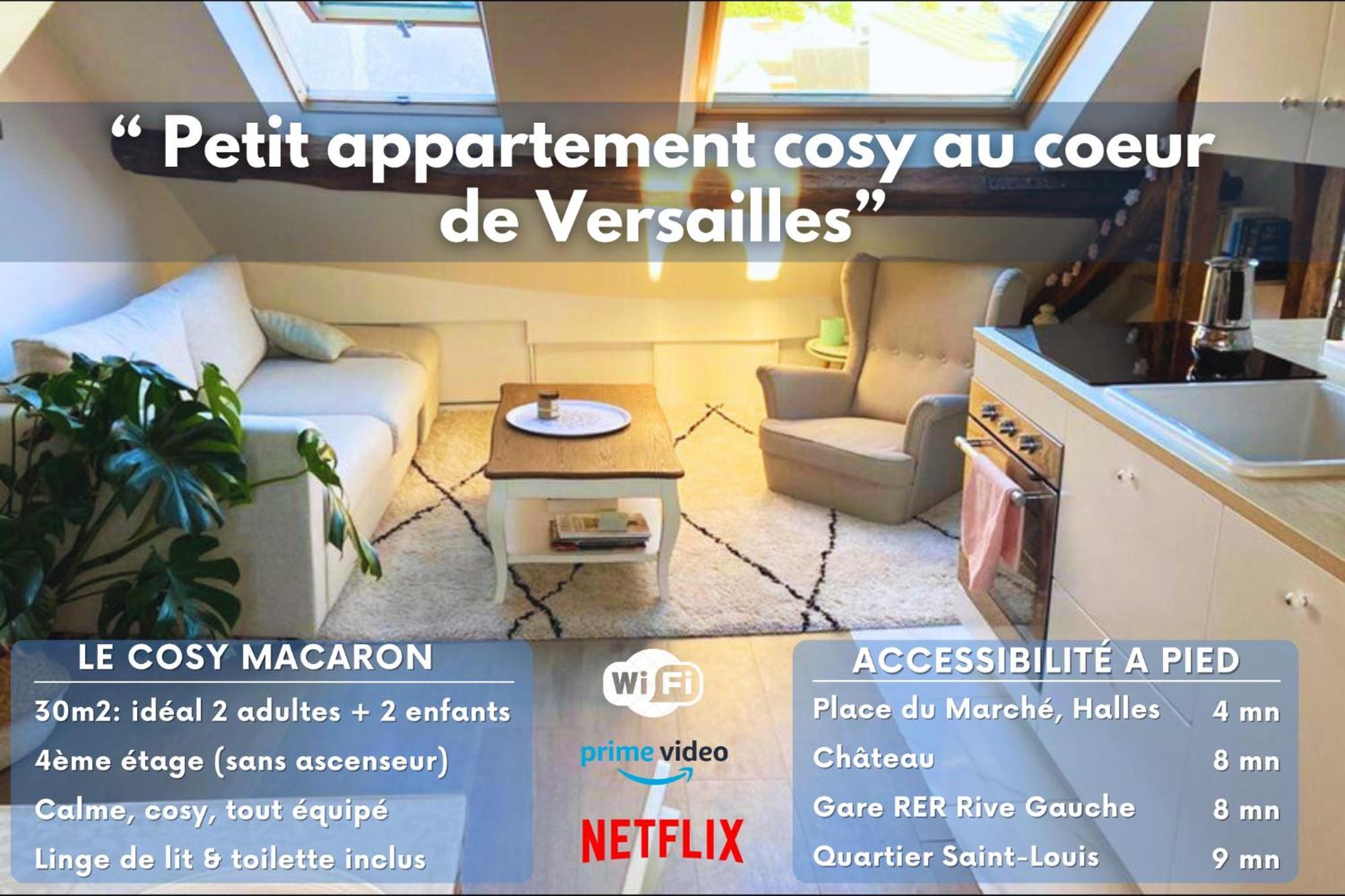 Le Cosy Macaron - Au Coeur De Apartment Versailles